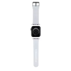   Karl Lagerfeld Choupette Head NFT Apple Watch 38/40/41 mm óraszíj fehér (KLAWMSLCNH)