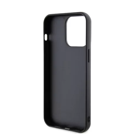 Karl Lagerfeld 3D Rubber Karl and Choupette Apple iPhone 15 Pro Max (6.7) hátlapvédő tok fekete (KLHCP15X3DRKCNK)