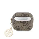 Guess 4G Script Charm Apple Airpods 3 PC/PU tok barna (GUA3P4E4CDW)