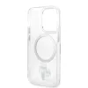 Karl Lagerfeld IML Karl and Choupette NFT MagSafe Apple iPhone 15 Pro (6.1) hátlapvédő tok átlátszó (KLHMP15LHNKCIT)
