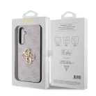 Guess Samsung S711 Galaxy S23 FE (2023) Silicone Metal Logo hátlapvédő tok pink (GUHCS23FE4GMGPI)