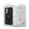 Guess PU Leather MagSafe Samsung S926 Galaxy S24 Plus (2024) hátlapvédő tok fekete (GUHMS24MG4GFRK)