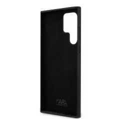   Karl Lagerfeld Liquid Silicone Choupette NFT Samsung S926 Galaxy S24 Plus (2024) hátlapvédő tok fekete (KLHCS24MSNCHBCK)