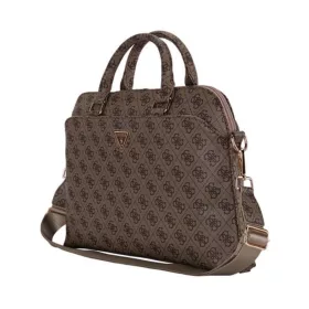   Guess PU 4G Triangle Logo Notebook táska 13 / 14 / 15" barna (GUCB15P4DPTW)