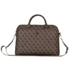 Guess PU 4G Triangle Logo Notebook táska 13 / 14 / 15" barna (GUCB15P4DPTW)