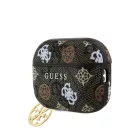 Guess 4G Peony Charm Apple Airpods Pro 2 PC/PU tok barna (GUAP2P4RPEW)