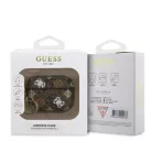 Guess 4G Peony Charm Apple Airpods Pro 2 PC/PU tok barna (GUAP2P4RPEW)