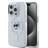 Karl Lagerfeld IML Choupette Head MagSafe Apple iPhone 16 Pro Max (6.9) hátlapvédő tok átlátszó (KLHMP16XHLSCHH)