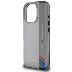   BMW Motosport IML Apple iPhone 16 Pro (6.3) hátlapvédő TPU tok szürke (BMHCP16L23HTFEG)