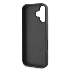   Guess PU 4G Metal Logo Apple iPhone 16 Plus (6.7) hátlapvédő tok szürke (GUHCP16M4GMGGR)