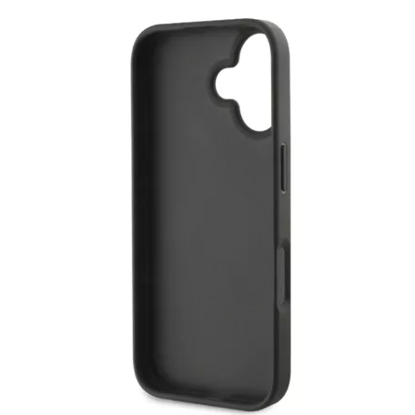 Guess PU 4G Metal Logo Apple iPhone 16 Plus (6.7) hátlapvédő tok szürke (GUHCP16M4GMGGR)