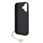 Guess 4G Charms Apple iPhone 16 Pro Max (6.9) hátlapvédő tok szürke (GUHCP16XGF4GCK)