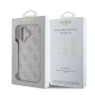 Guess Apple iPhone 16 (6.1) 4G Charm Case hátlapvédő tok pink (GUHCP16SGF4GCP)