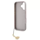 Guess Apple iPhone 16 Pro Max (6.9) 4G Charm Case hátlapvédő tok pink (GUHCP16LGF4GCP)
