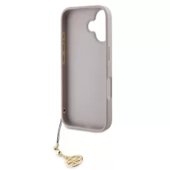   Guess Apple iPhone 16 Pro Max (6.9) 4G Charm Case hátlapvédő tok pink (GUHCP16LGF4GCP)
