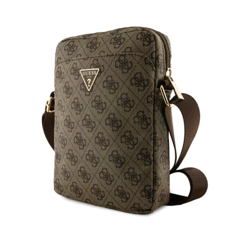 Guess PU 4G Triangle Logo 8" válltáska barna (GUTB8P4GFTSW)
