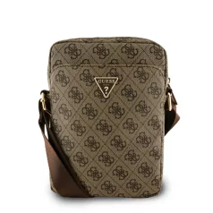   Guess PU 4G Triangle Logo 8" válltáska barna (GUTB8P4GFTSW)
