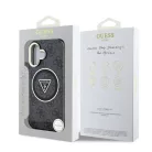 Guess Apple iPhone 16 Pro (6.3) IML 4G MagSafe hátlapvédő tok fekete (GUHMP16LHG4PRTGK)