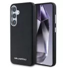 Karl Lagerfeld PU Saffiano Metal Logo and Frame Samsung S931 Galaxy S25 hátlapvédő tok átlátszó (KLHMS25SPSAFWMCK)