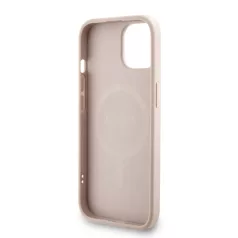   Guess PU Leather MagSafe Apple iPhone 16 Pro Max (6.9) hátlapvédő tok pink (GUHMP16XP4GREGSP)