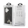 Karl Lagerfeld PU K&CH Heads MagSafe Apple iPhone 17 Pro Max hátlapvédő tok fekete (KLHMP17XPSMLRKCK)
