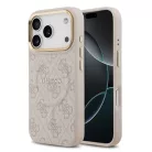 Guess PU Leather Classic Logo MagSafe Apple iPhone 17 Pro (6.3) hátlapvédő tok pink (GUHMP17LP4MSEGCP)