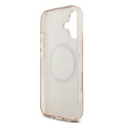 Guess IML FLOWERS MagSafe Apple iPhone 17 (6.3) hátlapvédő tok pink (GUHMP17SHCPOFPP)