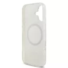 Guess IML FLOWERS MagSafe Apple iPhone 17 Pro (6.3) hátlapvédő tok fehér (GUHMP17LHCPOFPH)