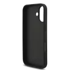 Guess PU Leather 4G Logo Strap Apple iPhone 17 Pro Max (6.9) hátlapvédő tok fekete (GUHCP17XP4GMGSK)