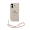 Guess PU Leather 4G Logo Strap Apple iPhone 17 (6.3) hátlapvédő tok pink (GUHCP17SP4GMGSP)