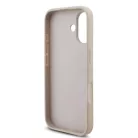 Guess PU Leather 4G Logo Strap Apple iPhone 17 Air (6.6) hátlapvédő tok pink (GUHCP17MP4GMGSP)