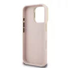Guess PU Grained 4G Stand Apple iPhone 17 Pro Max (6.9) hátlapvédő tok pink (GUHCP17XPCS4GSP)