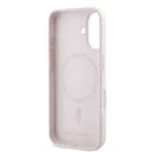 Karl Lagerfeld Liquid Silicone Double Heads Apple iPhone 17 (6.3) MagSafe hátlapvédő tok pink (KLHMP17SSKCHPPLP)