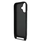 Karl Lagerfeld Crossbody Popruh Metal Karl and Choupette Apple iPhone 17 (6.3) hátlapvédő tok fekete (KLHCP17SSAKCPBK)