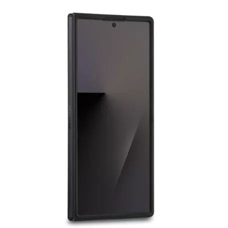 Guess PU Leather Colored Ring Samsung F966B Galaxy Z Fold7 hátlapvédő tok fekete (GUHMZFD7P4MSEGCK)