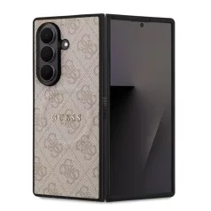   Guess PU Leather Colored Ring Samsung F966B Galaxy Z Fold7 hátlapvédő tok pink (GUHMZFD7P4MSEGCP)