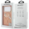 Karl Lagerfeld IML Choupette Sketch Logo MagSafe Apple iPhone 17 Pro Max hátlapvédő tok narancssárga (KLHMP17X5HKSCAO)