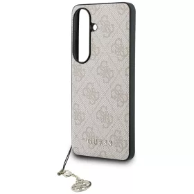   Guess 4G Classic Logo Charm MagSafe Samsung S948 Galaxy S26 Ultra hátlapvédő tok pink (GUHMS26LGF4GPI)