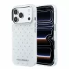 Karl Lagerfeld IML Rhinestones Allover Apple iPhone 18 Pro Max MagSafe hátlapvédő tok fehér (KLHCP18X6HCRDKLH)