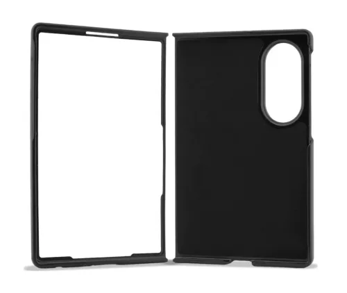 Guess PU 4G Metal Logo Samsung SM-F971 Galaxy Z Fold 8 hátlapvédő tok barna (GUHCZFW84GMGBR)
