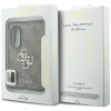 Guess PU 4G Metal Logo Samsung SM-F971 Galaxy Z Fold 8 hátlapvédő tok barna (GUHCZFW84GMGBR)