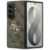 Guess PU 4G Metal Logo Samsung SM-F976 Galaxy Z Fold 8 Ultra hátlapvédő tok barna (GUHCZFD84GMGBR)