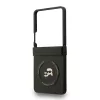 Karl Lagerfeld PU K&CH Heads MagSafe Samsung SM-F776 Galaxy Z Flip 8 hátlapvédő tok fekete (KLHMZF8PSMLRKCK)