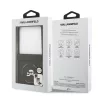 Karl Lagerfeld PU K&CH Heads MagSafe Samsung SM-F776 Galaxy Z Flip 8 hátlapvédő tok fekete (KLHMZF8PSMLRKCK)