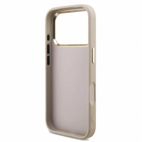 Guess PU Leather 4G Logo Strap Apple iPhone 18 Pro Max hátlapvédő tok pink (GUHCP18XP4GMGSCP)