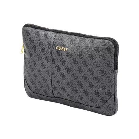 Guess PU Leather 4G Sleeve notebook táska 13"-ig szürke (GUCS134GG)