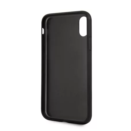 Karl Lagerfeld Apple iPhone X / XS Iconic hátlapvédő tok fekete (KLHCPXIKPUBK)