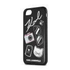 Karl Lagerfeld Apple iPhone 7 / 8 / SE2 / SE3 (4.7) Pins Hard Case hátlapvédő tok fekete (KLHCI8PIN)
