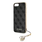 Guess Apple iPhone 7 Plus / 8 Plus (5.5) Charms Hard Case hátlapvédő tok szürke (GUHCI8LGF4GGR)