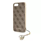 Guess Apple iPhone 7 Plus / 8 Plus (5.5) Charms Hard Case hátlapvédő tok barna (GUHCI8LGF4GBR)
